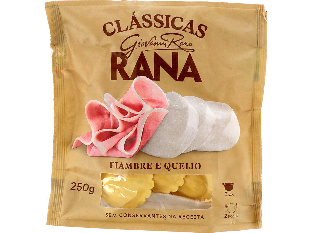 TORTELLINI DE FIAMBRE E QUEIJO RANA 250G