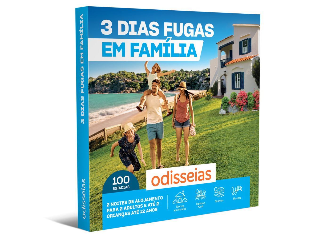 ALOJAMENTO ODISSEIAS - 3 DIAS FUGAS EM FAM&Iacute;LIA