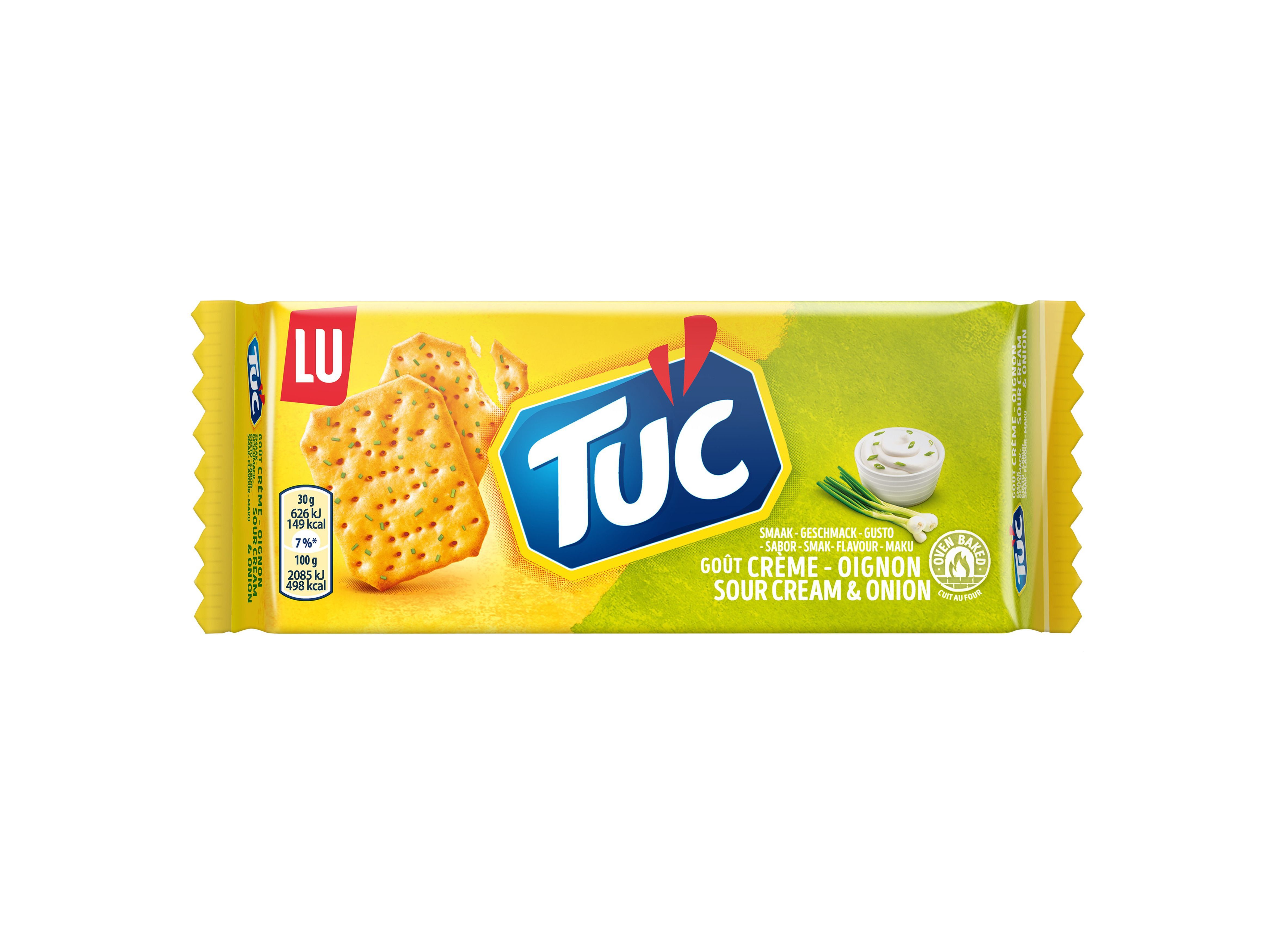 BOLACHA TUC CREAM ONION 100G image number 0