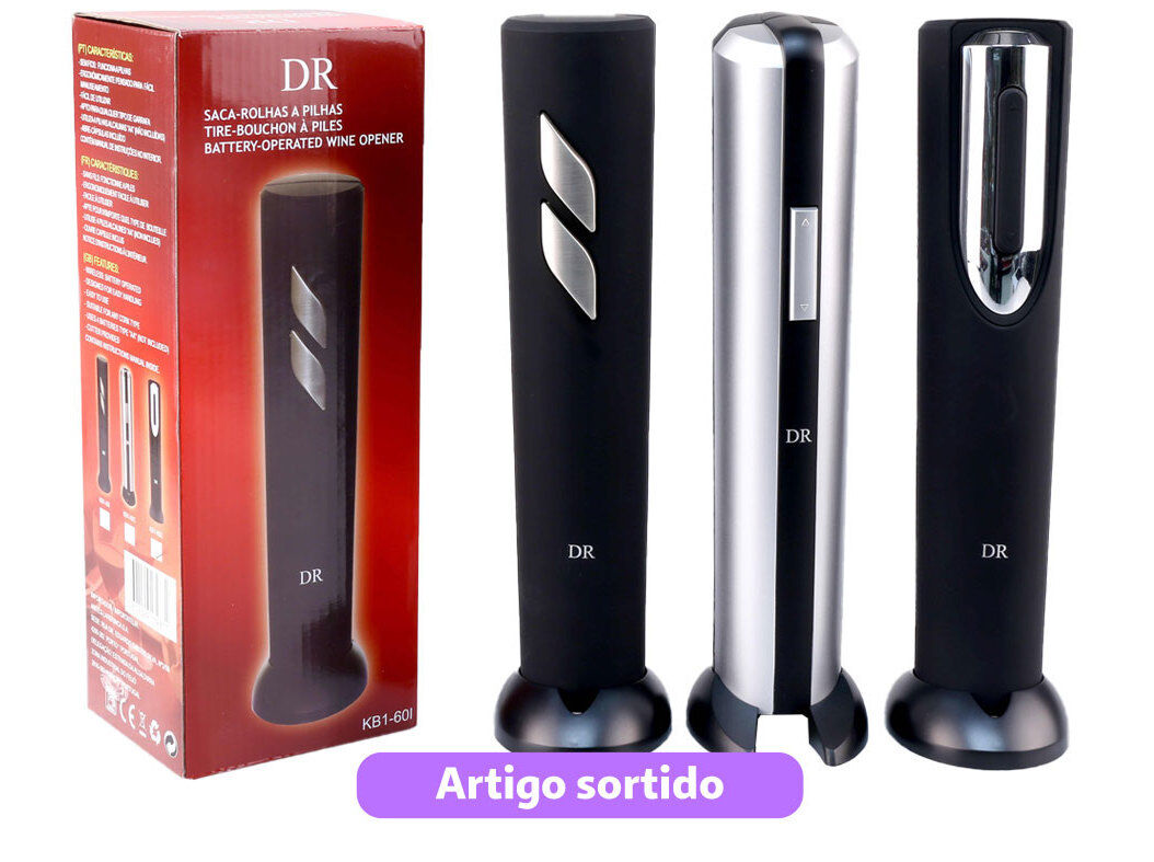 SACA ROLHAS A PILHAS CORES SORTIDAS image number 0