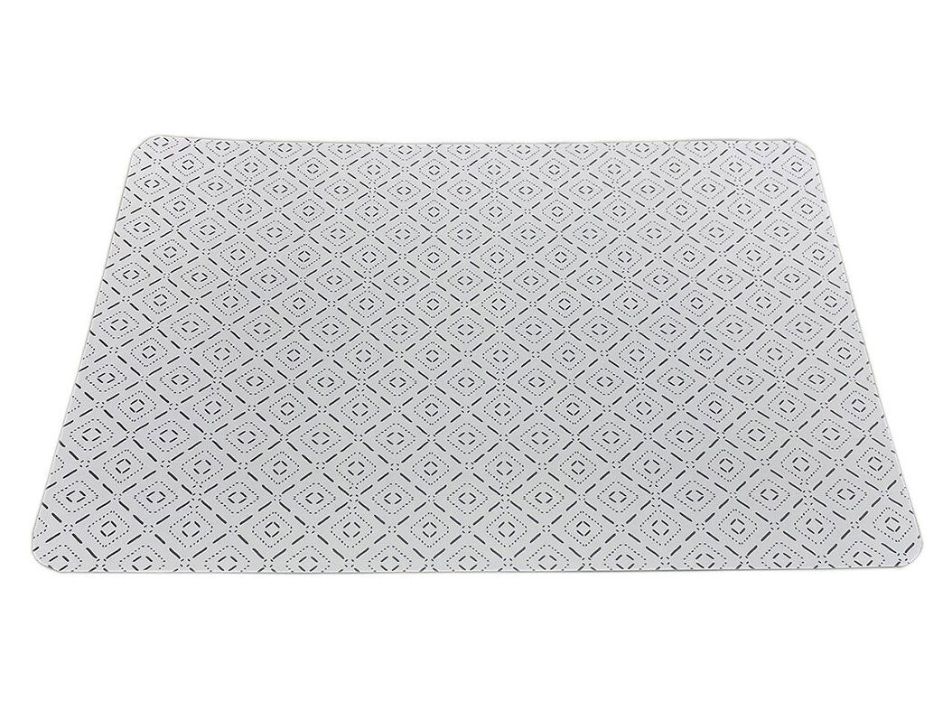 INDIVIDUAL AUCHAN ESSENCIAL POLIPROPILENO CINZENTO 30X45CM