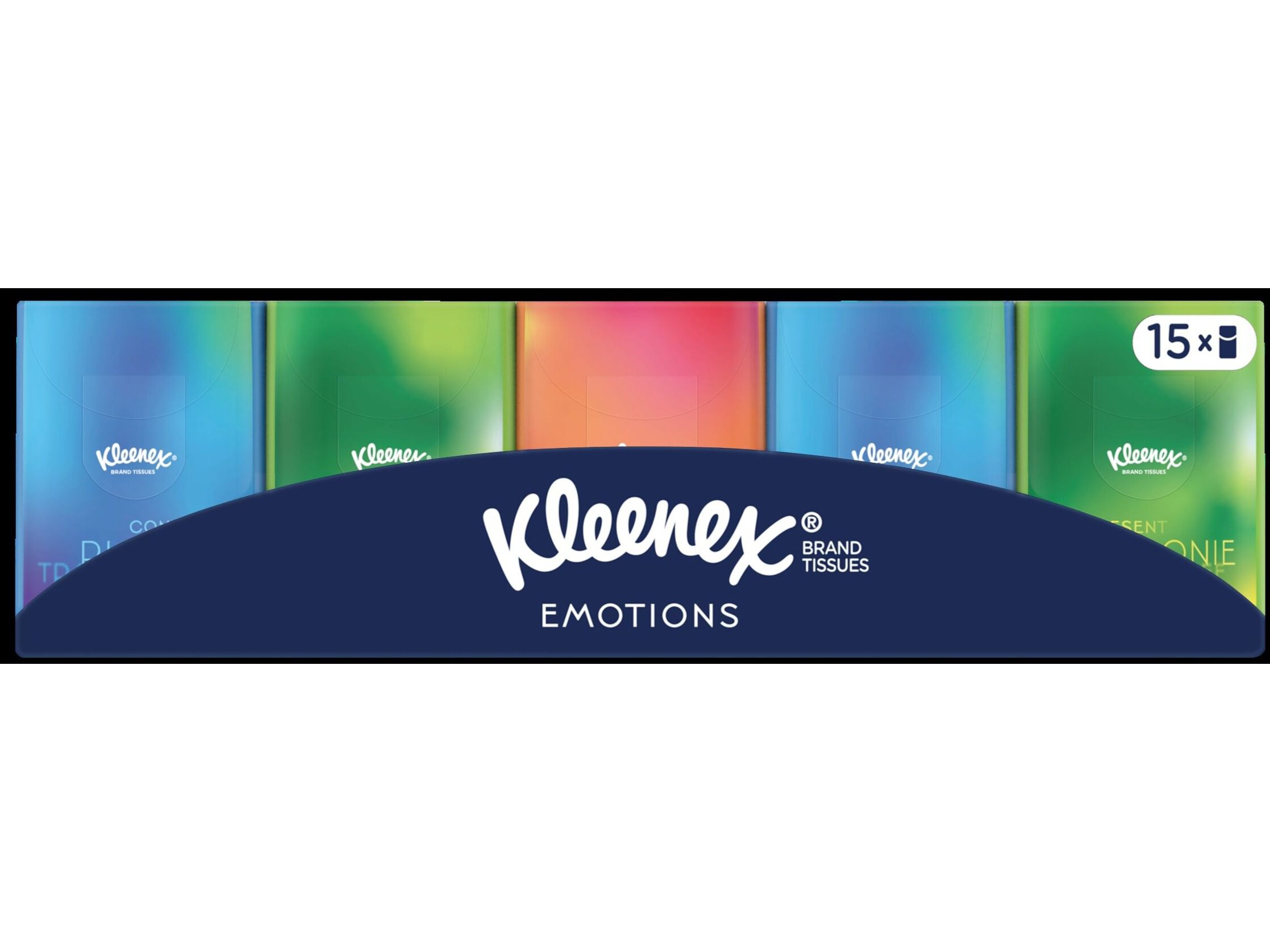 LEN&Ccedil;OS PAPEL KLEENEX COLLECTION MINI 15UN