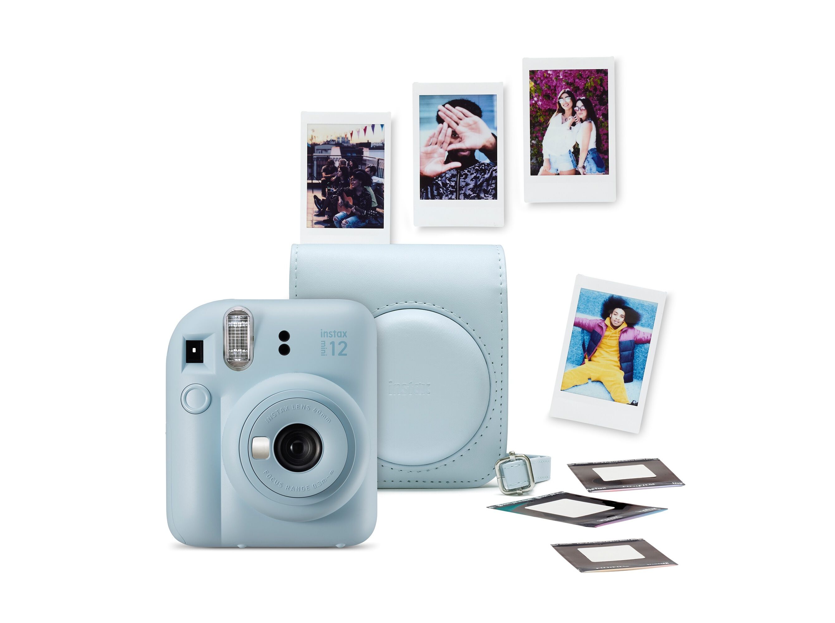 CAMARA ANAL&Oacute;GICA FUJIFILM MINI 12 PB BUNDLE PEAK 23 BLUE image number 1
