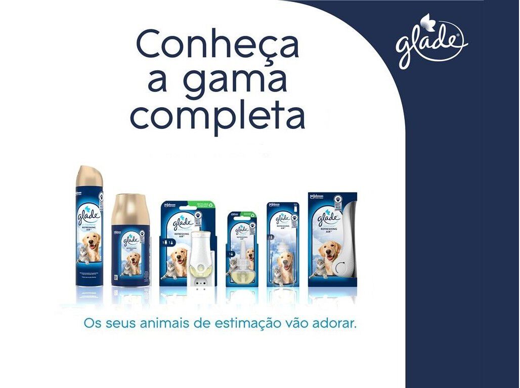 AMBIENTADOR S&S APARELHO GLADE PET REFRESHING AIR 18ML image number 4