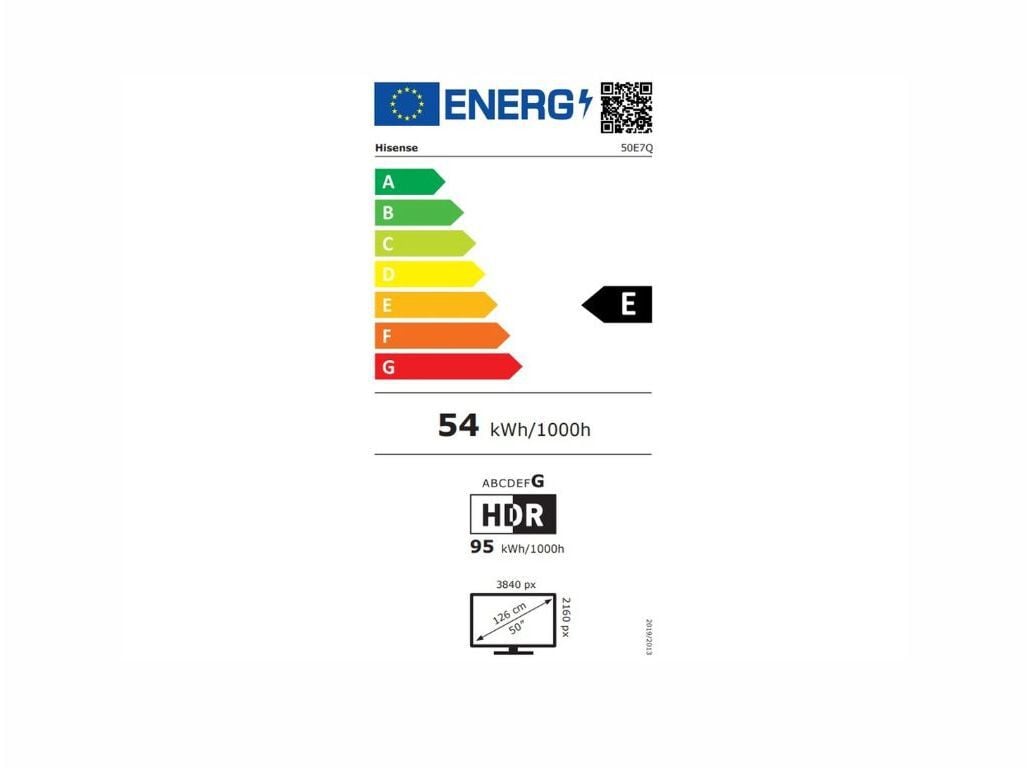 TV QLED HISENSE 50E7Q (50" SMART 4K 126CM) image number 11