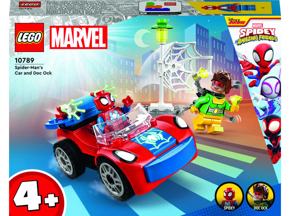 CARRO DO SPIDER-MAN E DOC OCK LEGO SPIDEY 10789
