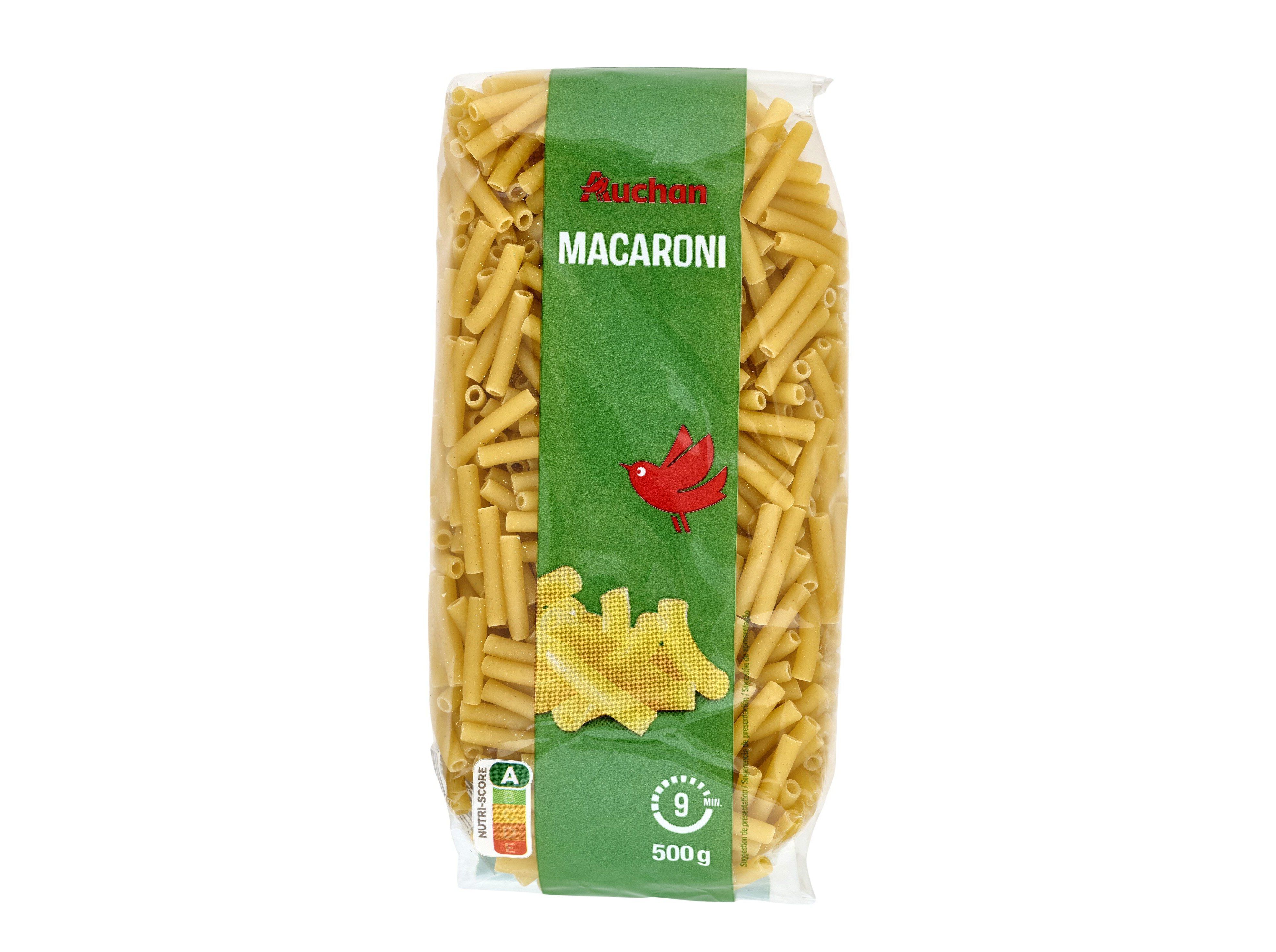 MASSA MACARR&Atilde;O AUCHAN 500G