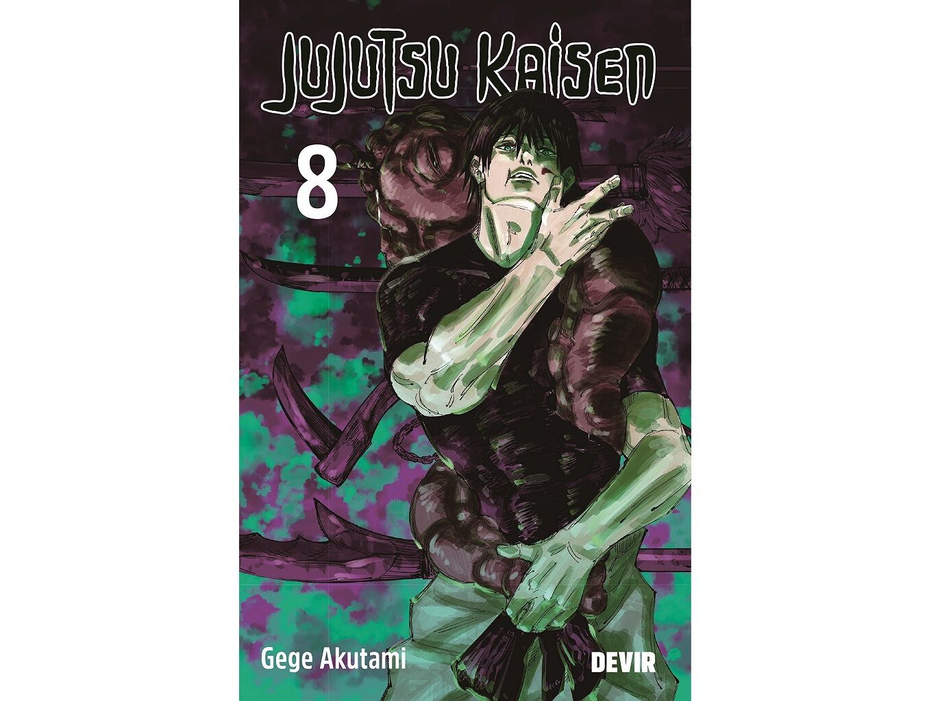 LIVRO JUJUTSU KAISEN N&ordm;8 image number 0