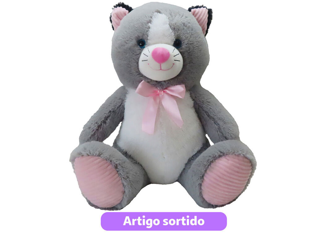 PELUCHE SENTADO ONE TWO FUN 52CM MODELOS SORTIDOS image number 6