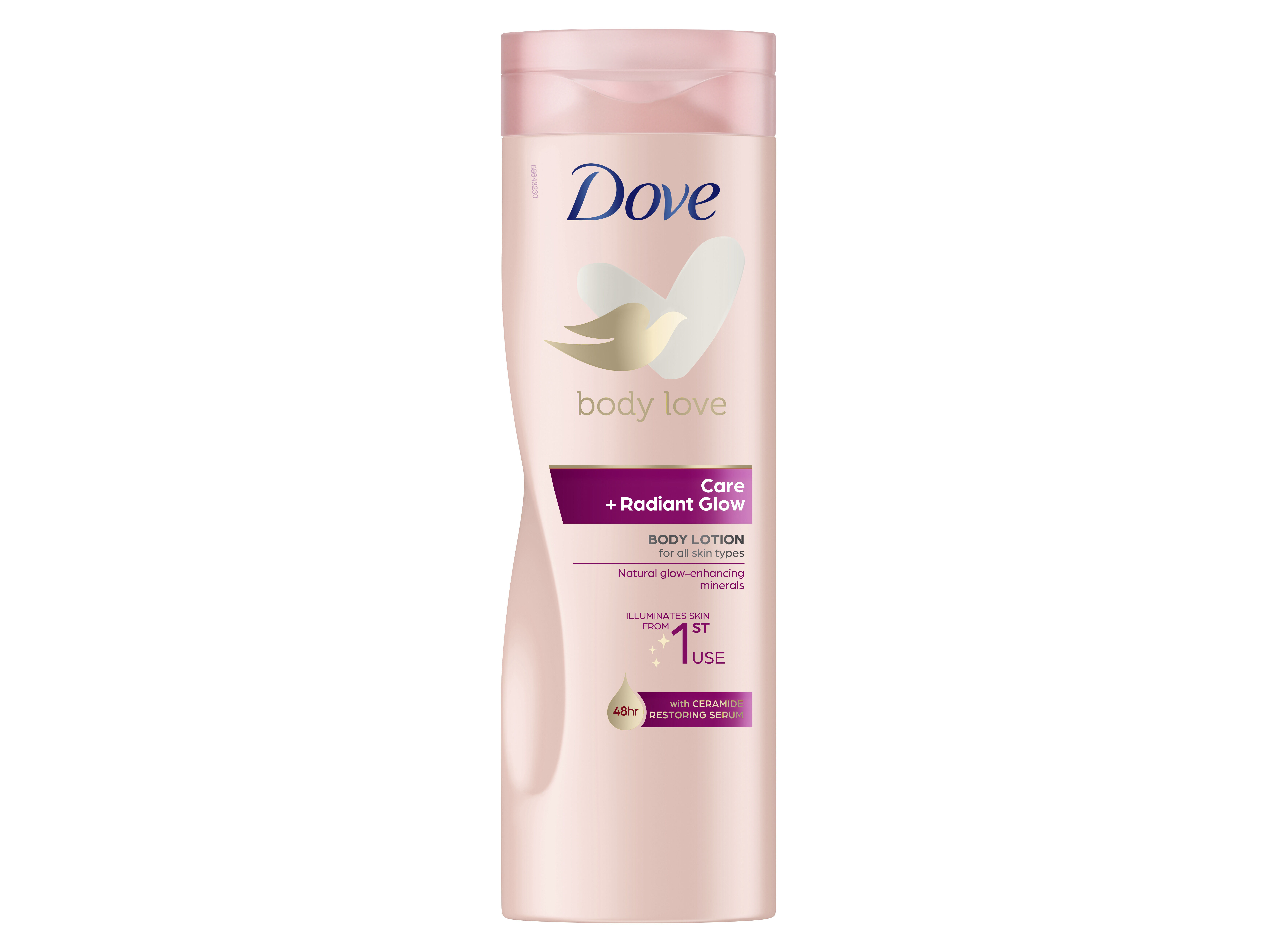 CREME CORPO DOVE CARE + RADIAN GLOW 400 ML image number 0