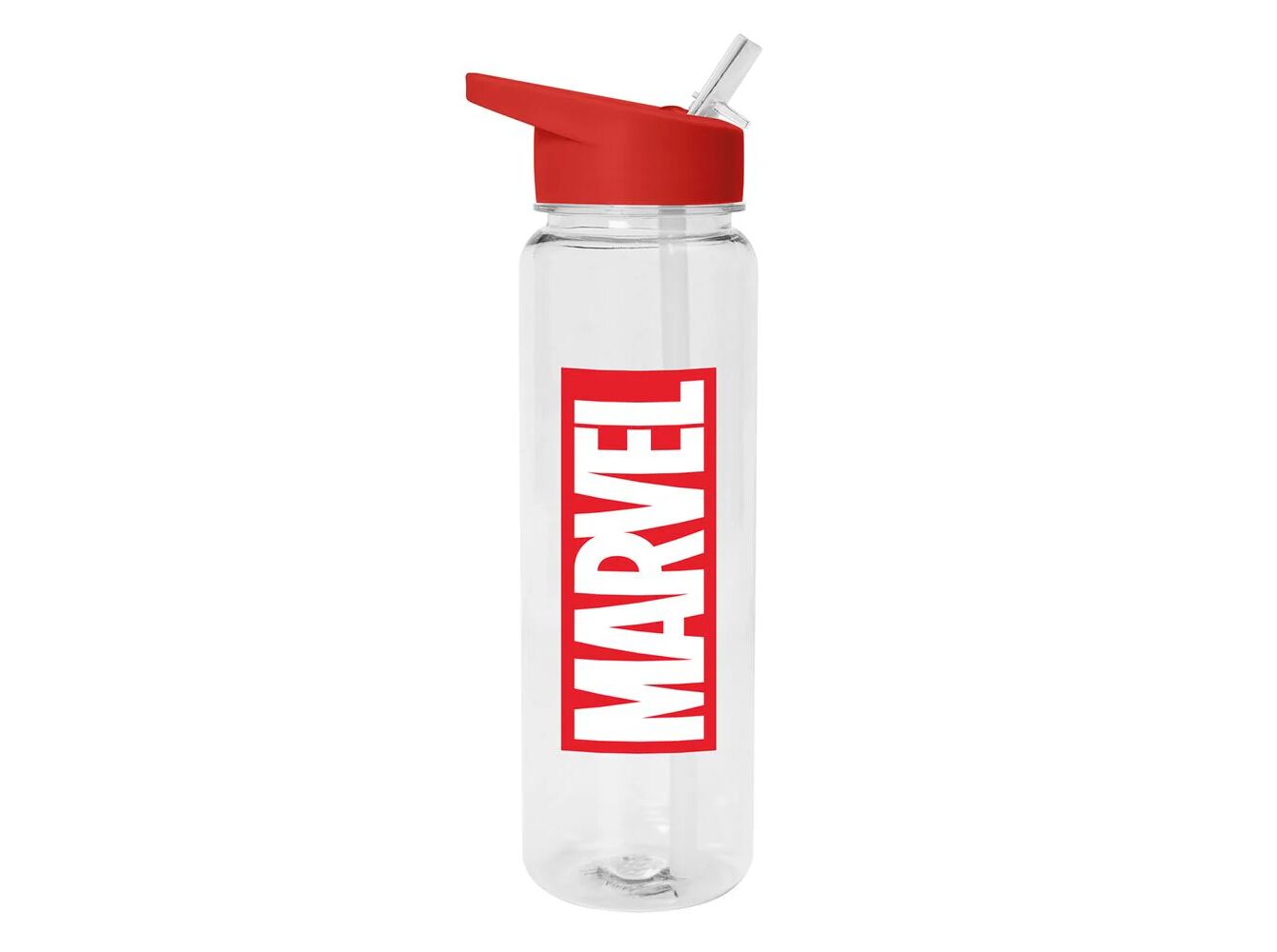 GARRAFA PL&Aacute;STICO MARVEL LOGO