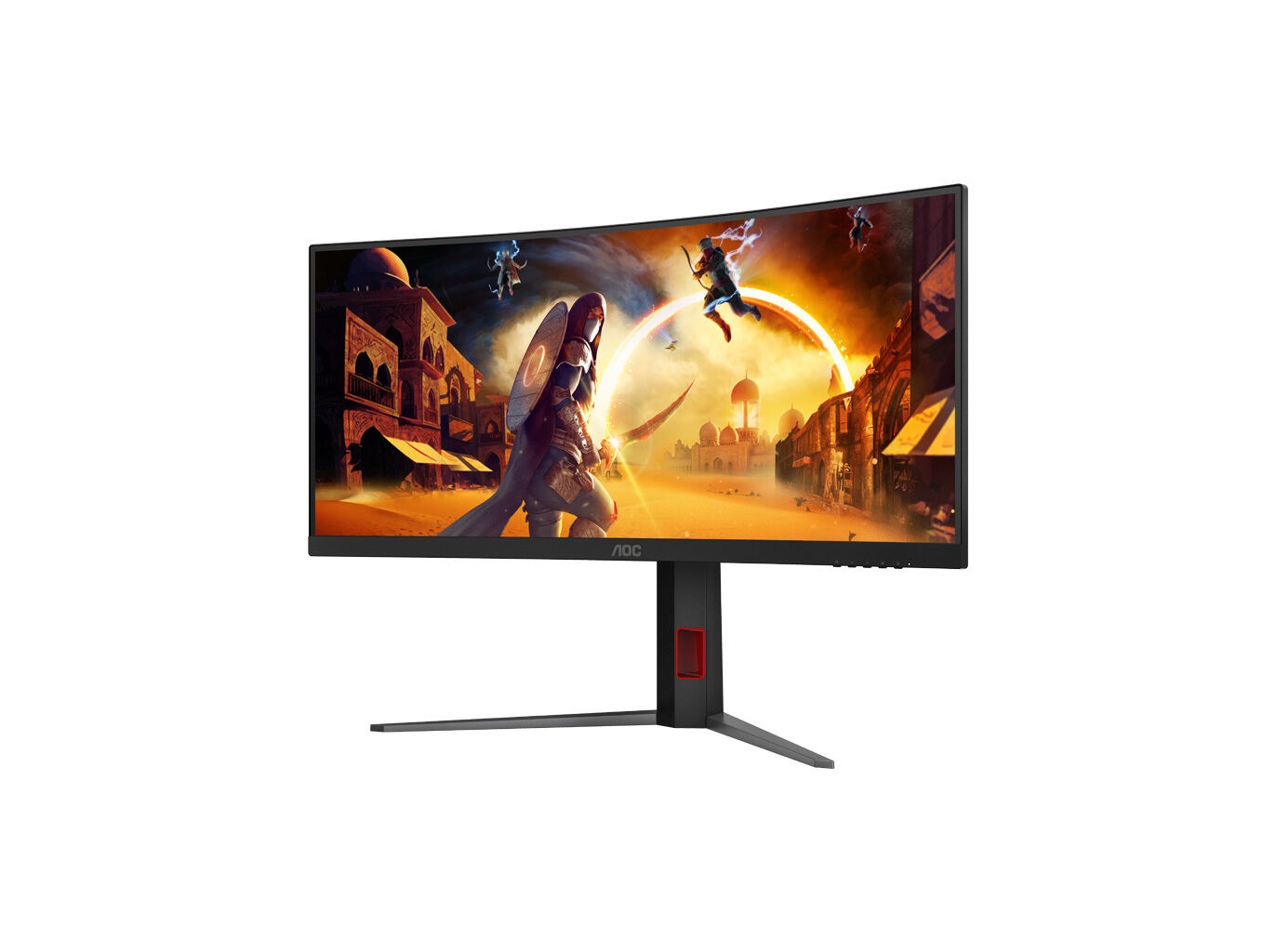 MONITOR GAMING CURVO AOC CU34G4 (34" WQHD 180HZ) image number 4