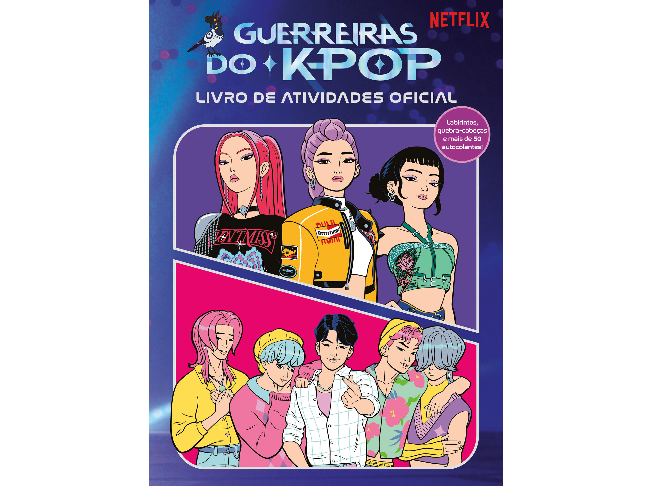 LIVRO GUERREIRAS DO K-POP LIVRO DE ATIVIDADES OFICIAL image number 0