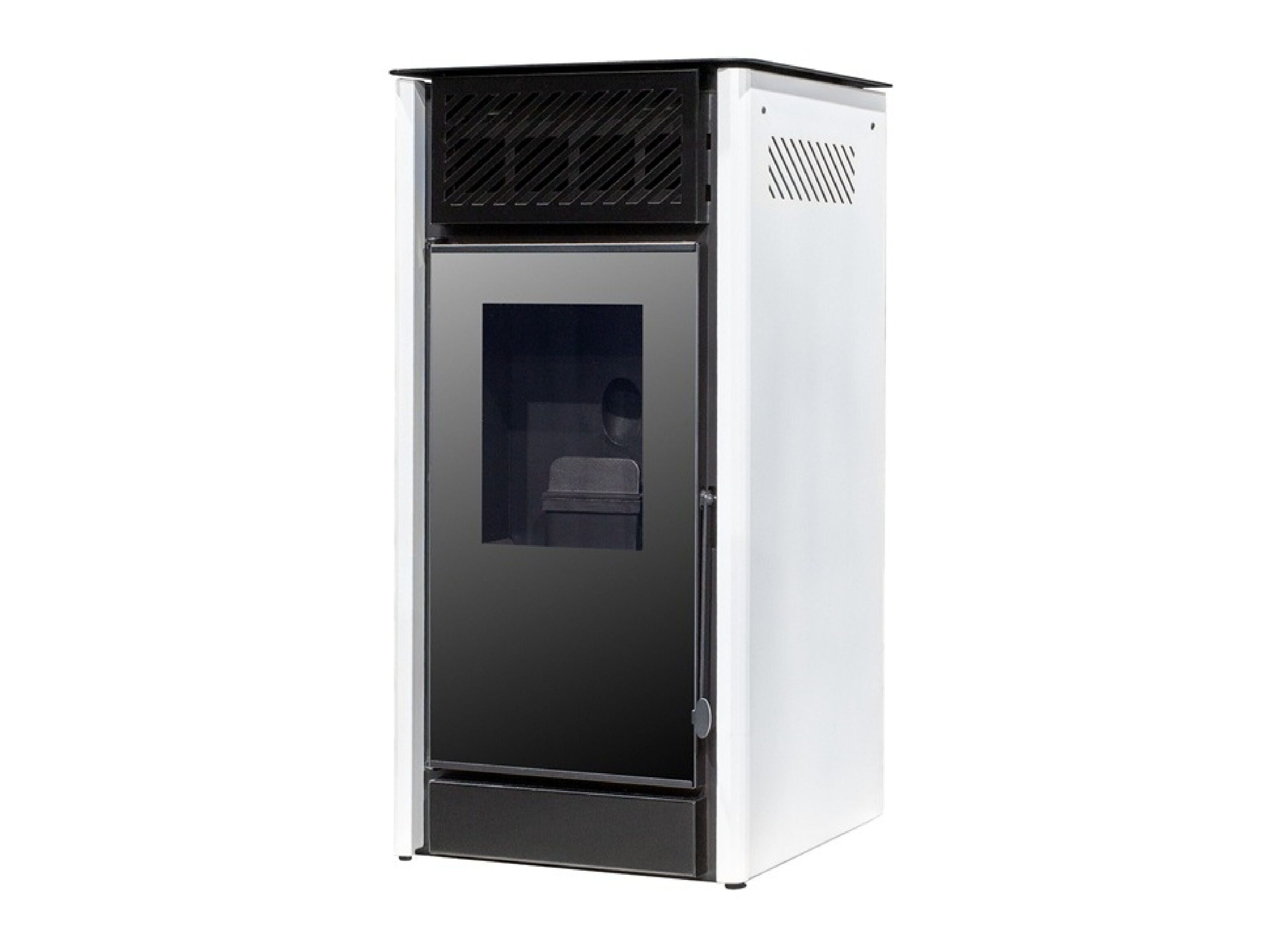 SALAMANDRA A PELLETS METLOR BRANCO 9.6KW image number 1
