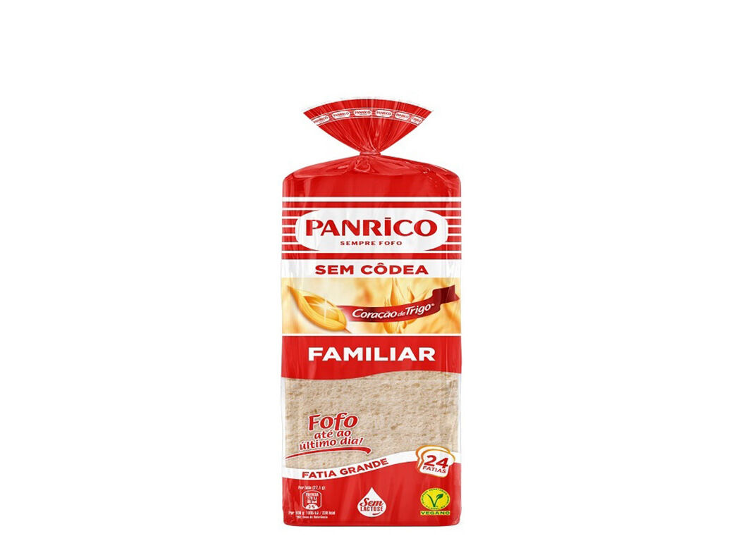 P&Atilde;O PANRICO DE FORMA SEM C&Ocirc;DEA FAMILIAR 650G
