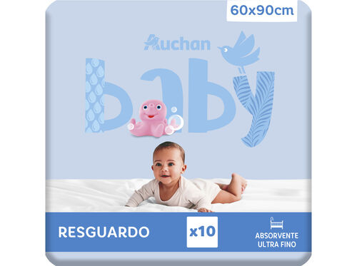 RESGUARDOS AUCHAN BABY PARA BERÇO 60X90CM 10UN image number 0