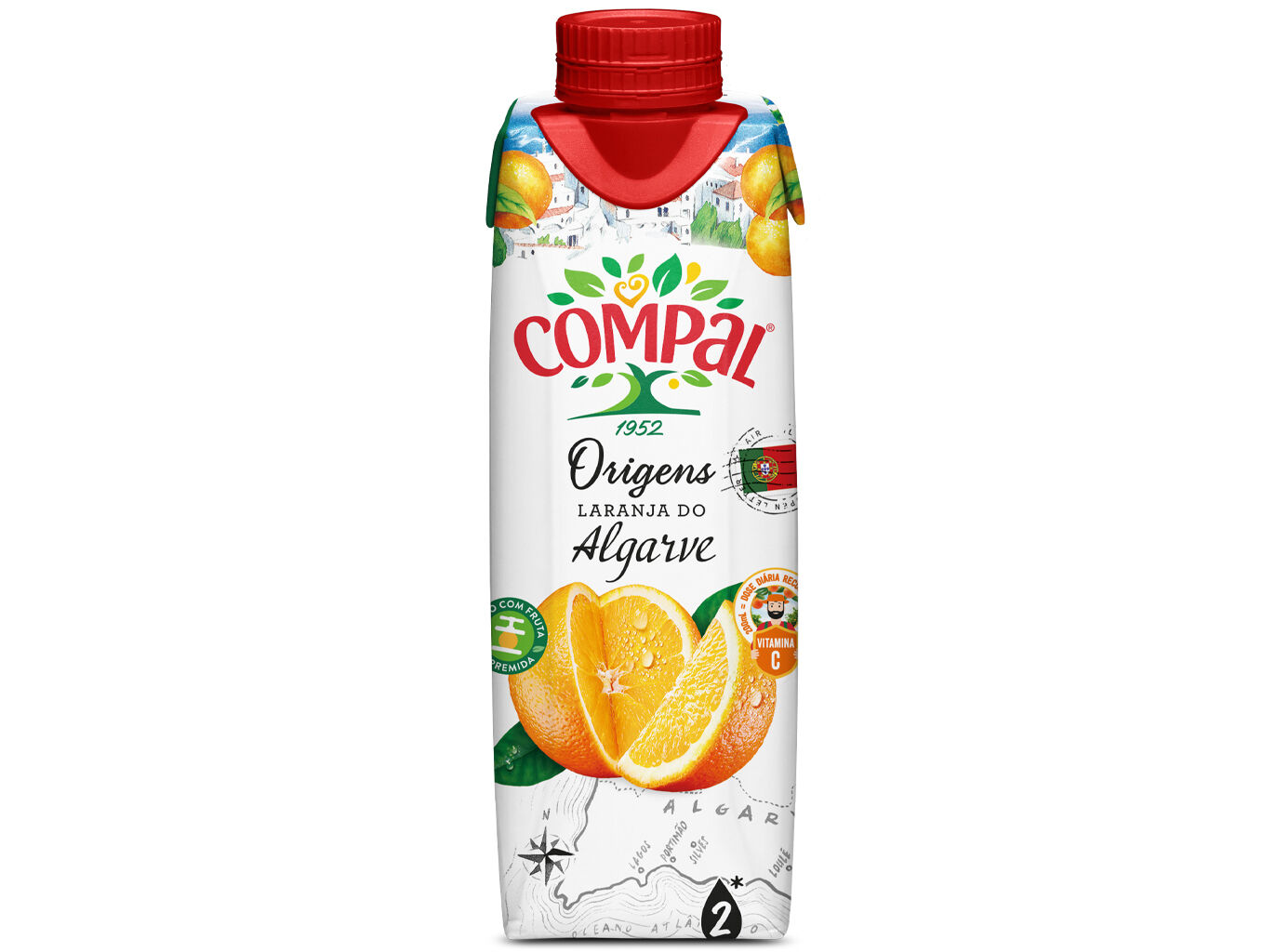 NECTAR COMPAL ORIGENS LARANJA ALGARVE 0.30L image number 0