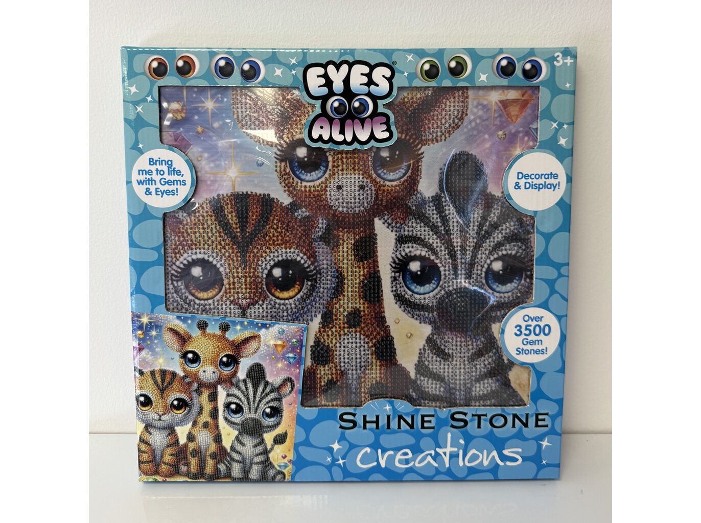 CRIA COM CRISTAIS EYES ALIVE GIRAFA
