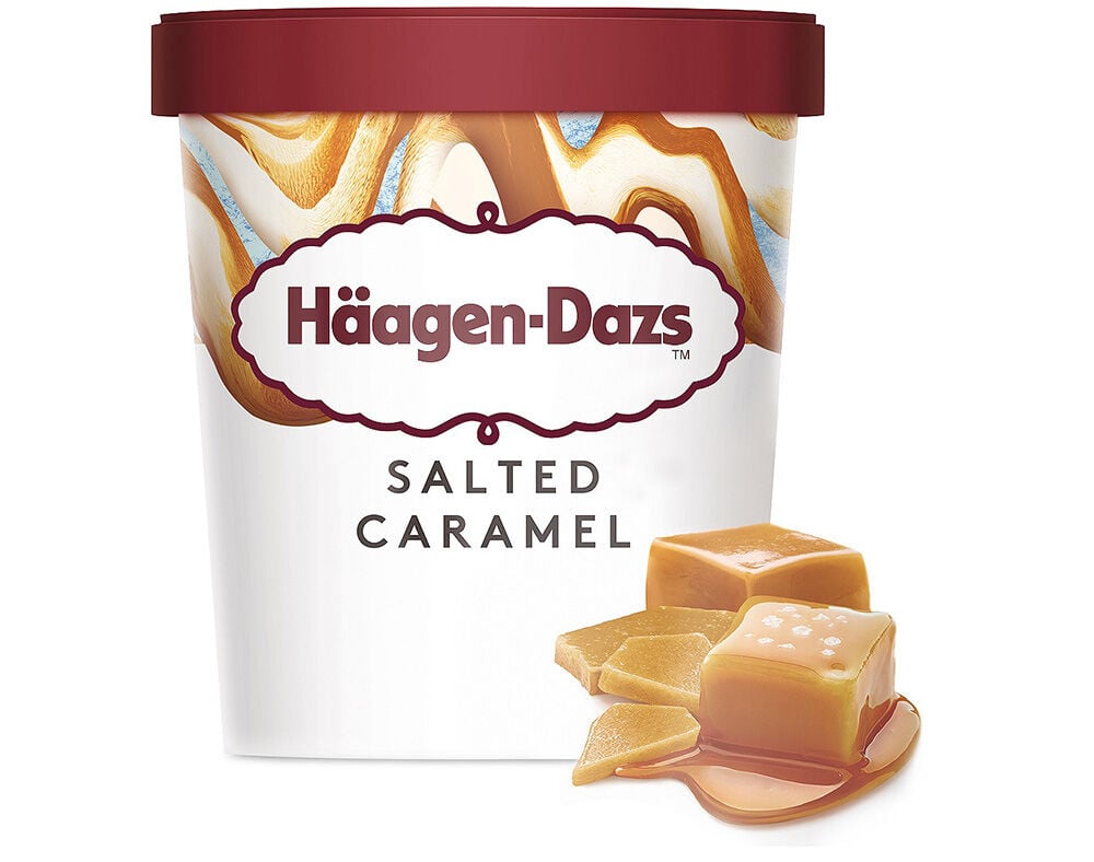 GELADO H&Auml;AGEN-DAZS SALTED CARAMEL 460ML image number 0