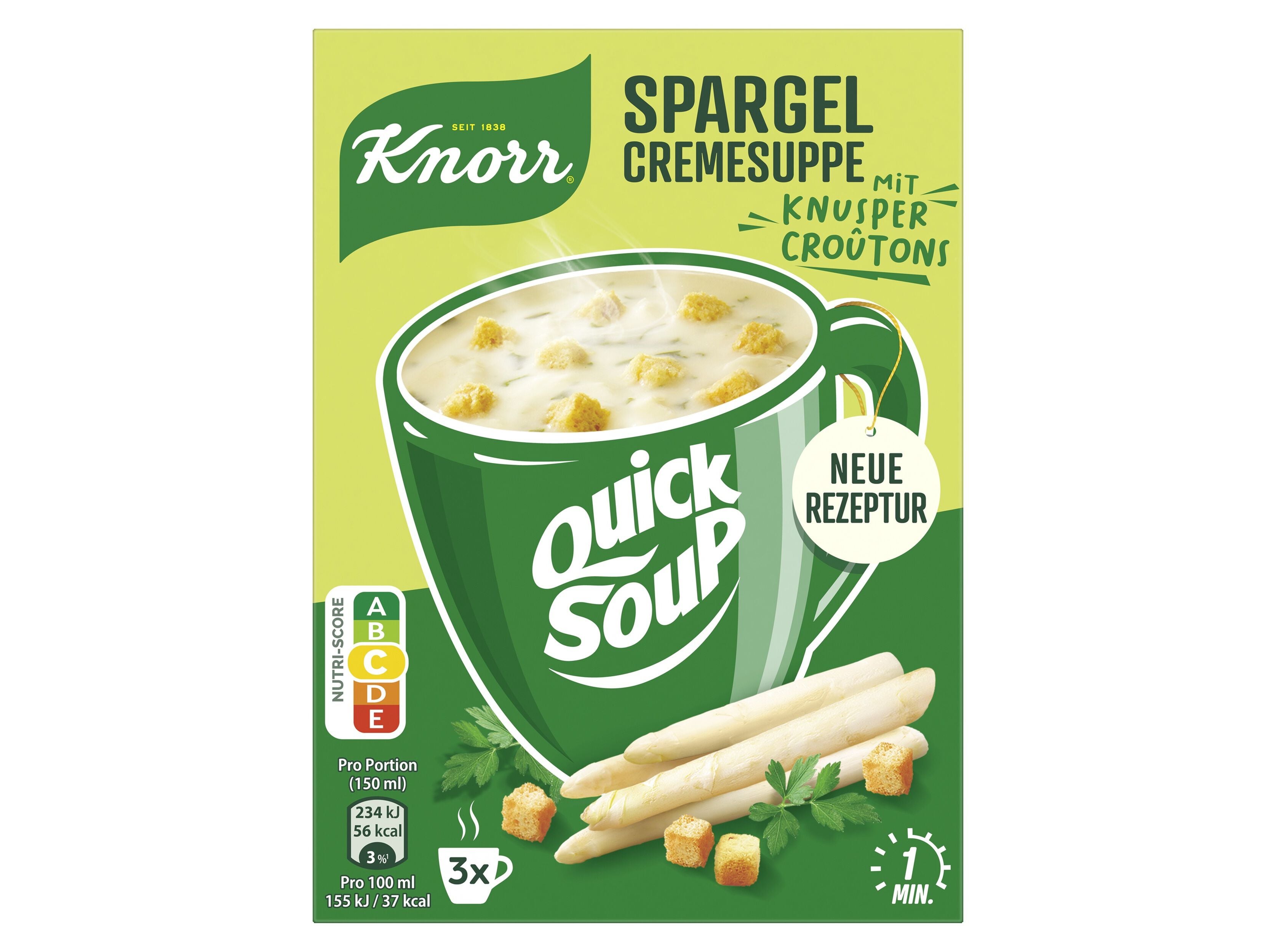 QUICK SOUP KNORR ESPARGOS 39GR image number 1