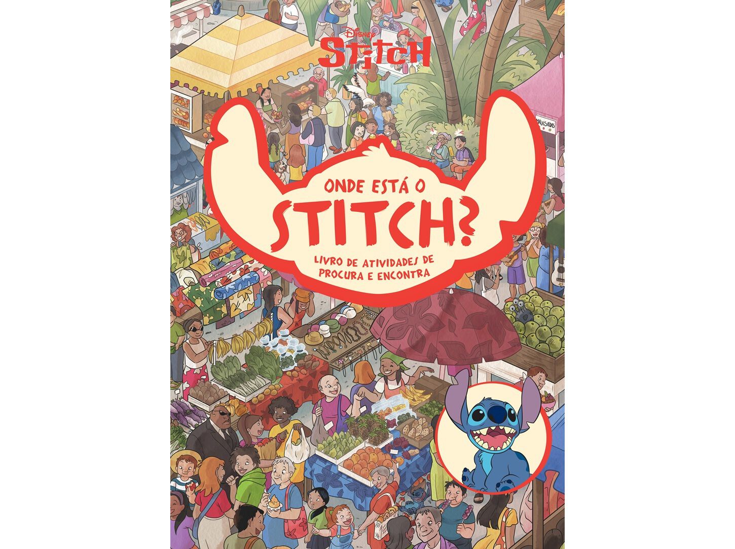LIVRO ONDE EST&Aacute; O STITCH? LIVRO DE ATIVIDADES image number 0