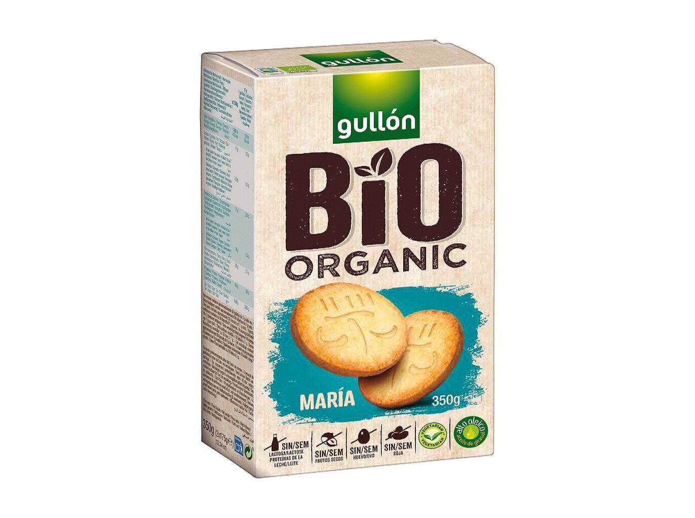 BOLACHA GULLON MARIA BIO 350G