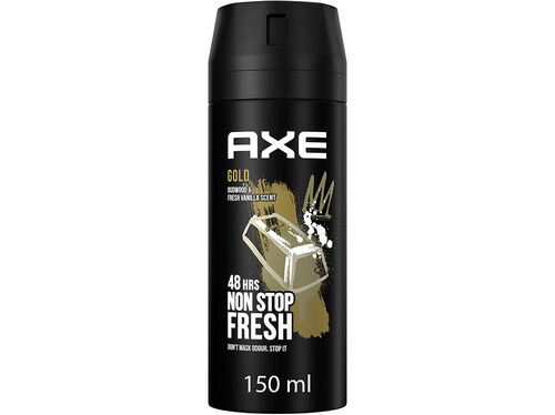 DEO AXE SPRAY GOLD 150ML image number 0