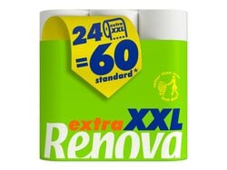 Papel Renova Higiénico Compact Xxl 24 Rolos = 60 Rolos 24 un