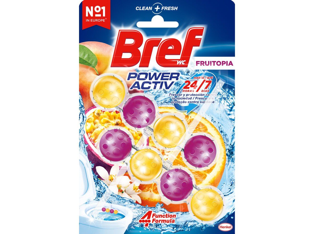 BLOCO SANIT&Aacute;RIO BREF FRUITOPIA 2UN image number 1