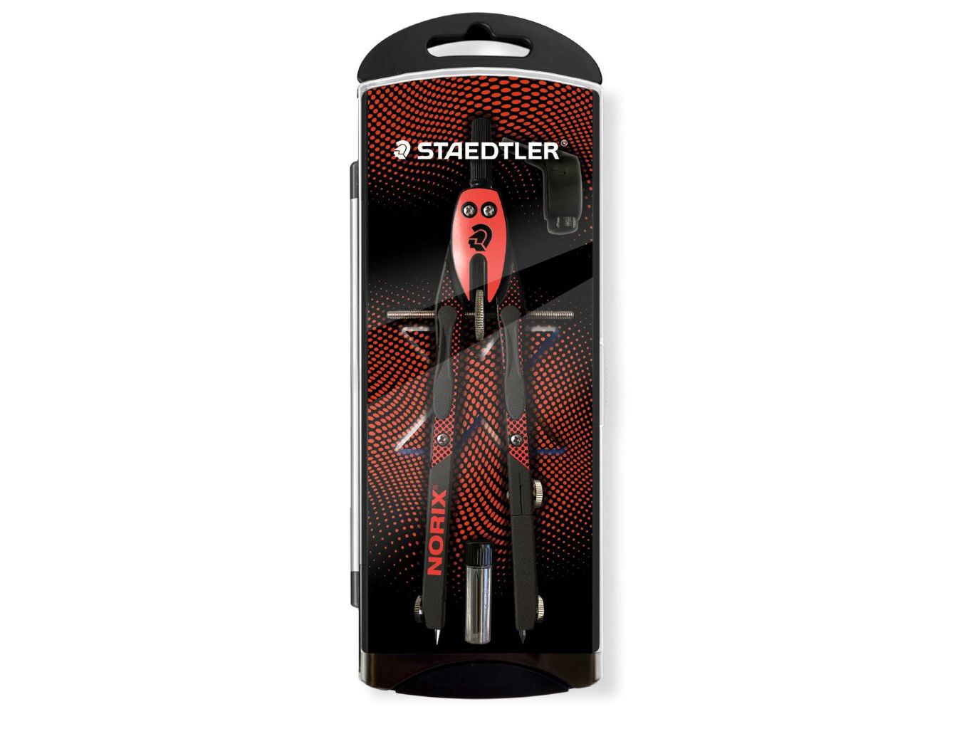 COMPASSO PRECIS&Atilde;O STAEDTLER NORIX + MINAS E ADAPTADOR UNIVERSAL