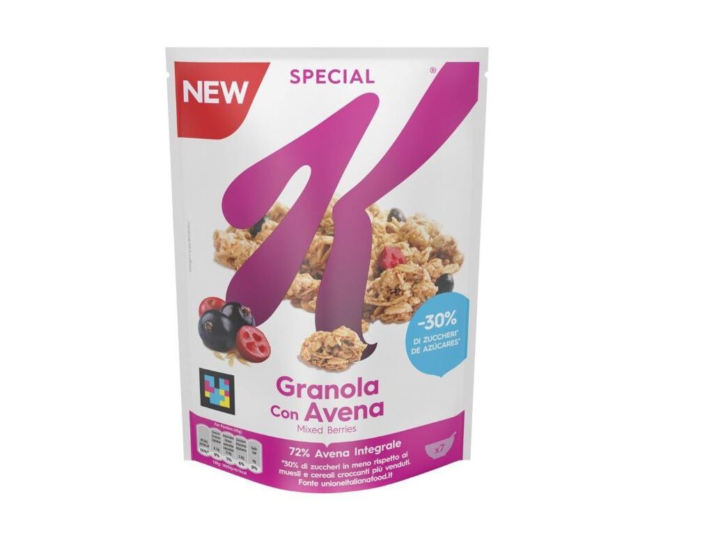 GRANOLA KELLOGG'S SPECIAL K FRUTOS VERMELHOS 320G