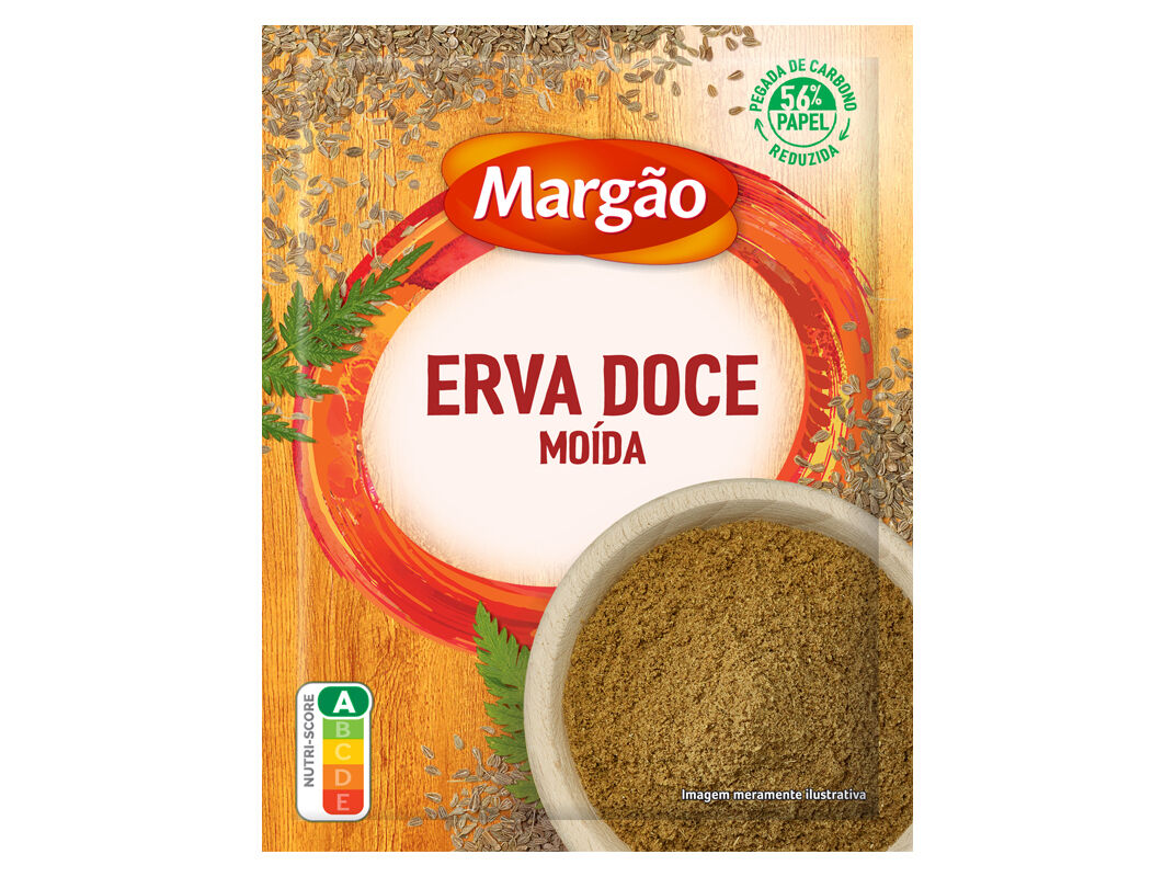 ERVA DOCE MARG&Atilde;O MOIDA 25GR