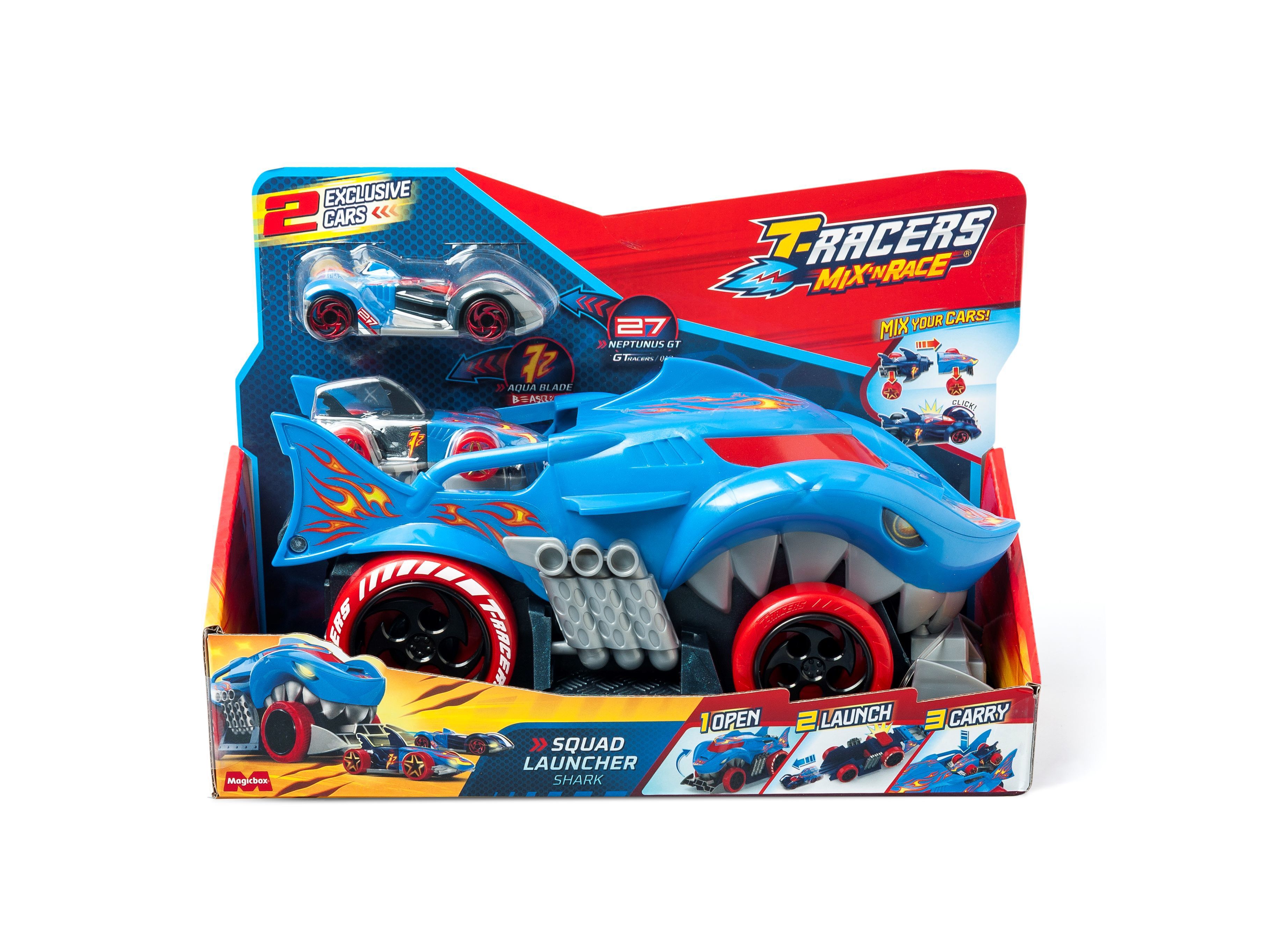SHARK SQUAD LAUNCHER T-RACERS
