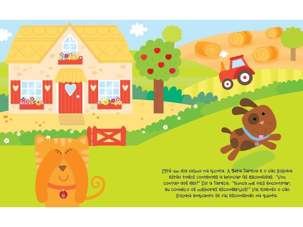 LIVRO COM 3 D - ESCONDIDAS TARECA E BOLINHA image number 1