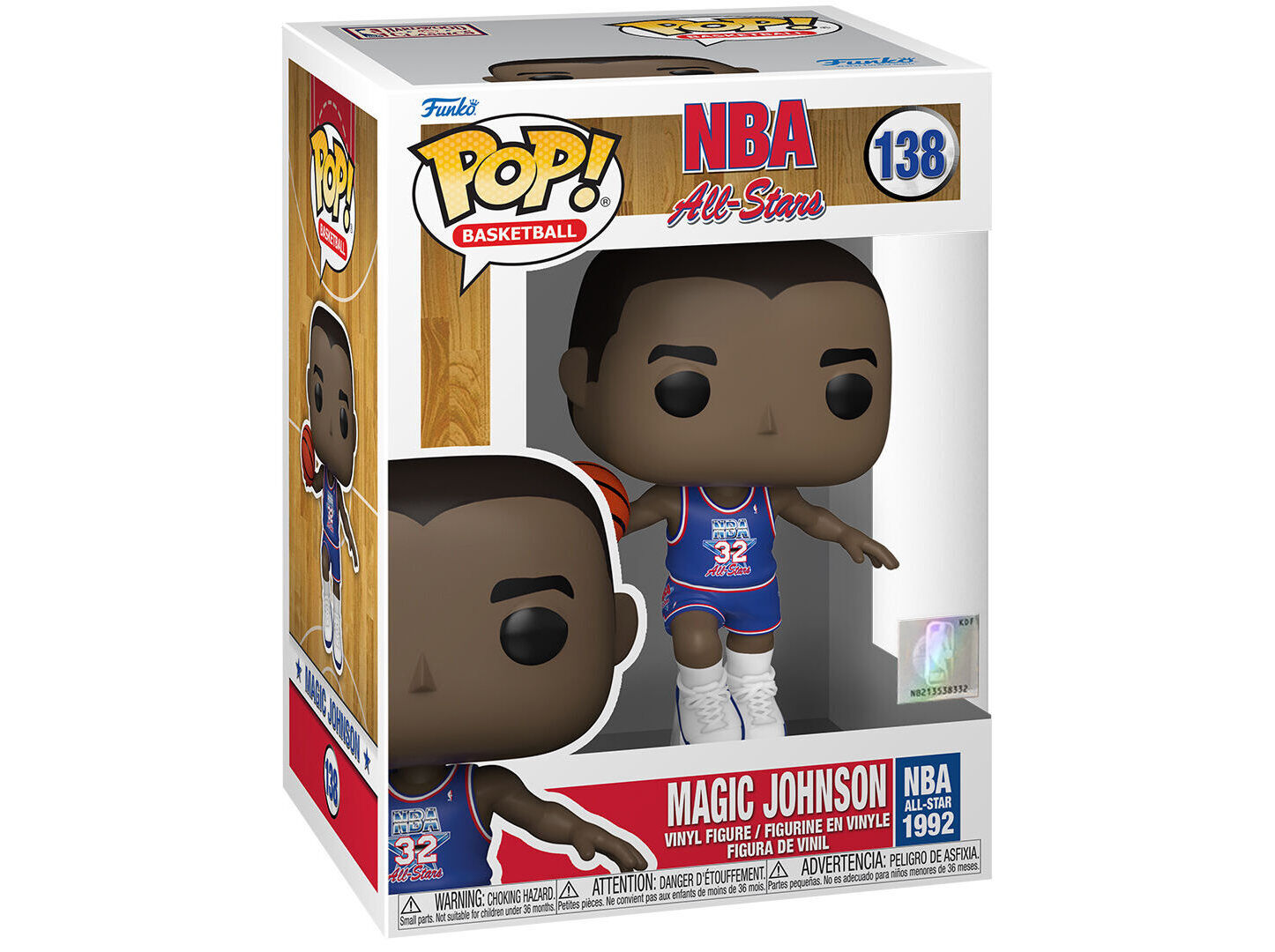 FIGURA FUNKO POP NBA:LEGENDS-MAGIC JOHNSON image number 1