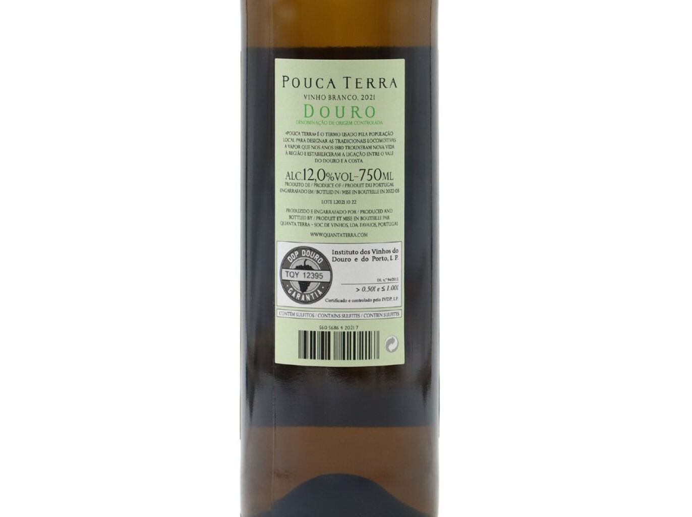 VINHO BRANCO POUCA TERRA DOURO 0.75L image number 1