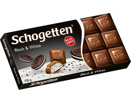 CHOCOLATE SCHOGETTEN DE LEITE BLACK & WHITE 100G image number 0
