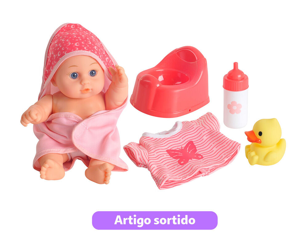 BONECO BEB&Eacute; ONE TWO FUN 23CM MODELOS SORTIDOS image number 4