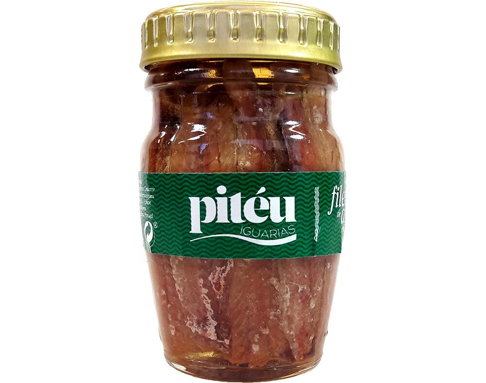 FILETE ANCHOVA PITEU EM AZEITE 80(41)G