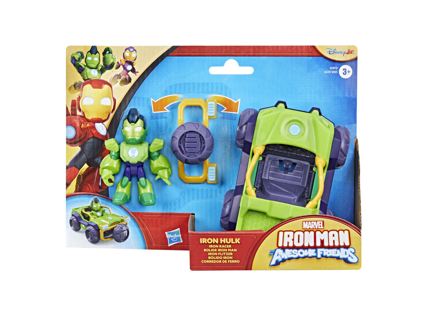 FIGURAS E VE&Iacute;CULOS IRON MAN & FRIENDS MODELOS SORTIDOS image number 1