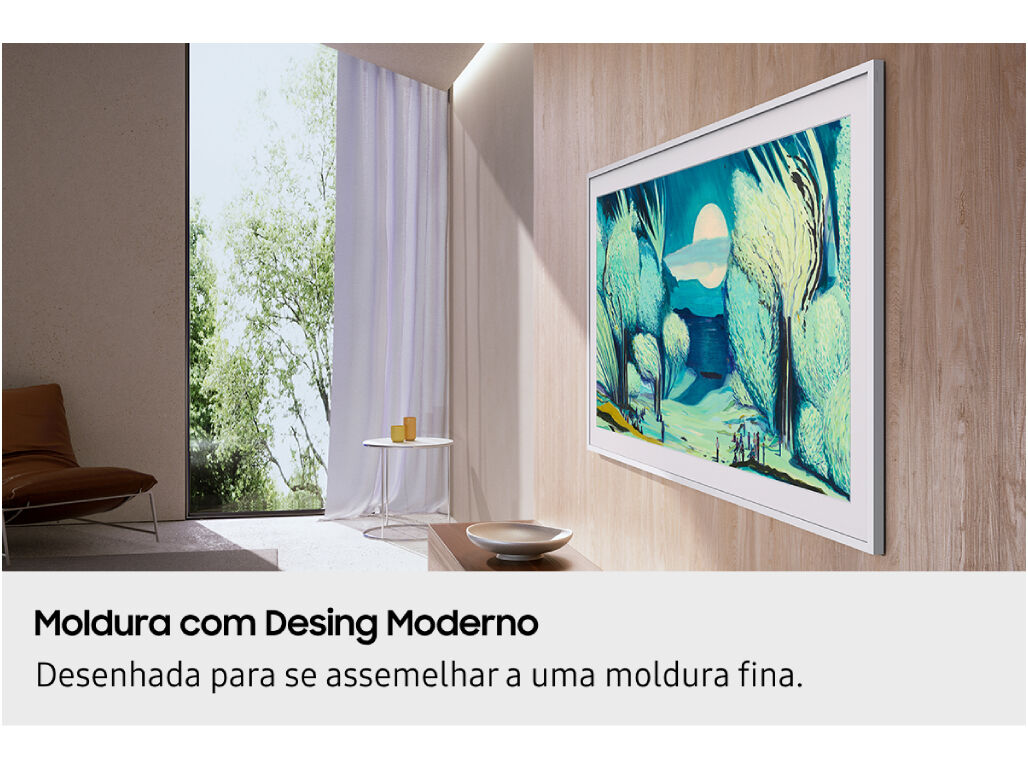 TV THE FRAME SAMSUNG TQ55LS03FAUXXC (55" 4K SMART TV AI 138CM) image number 4