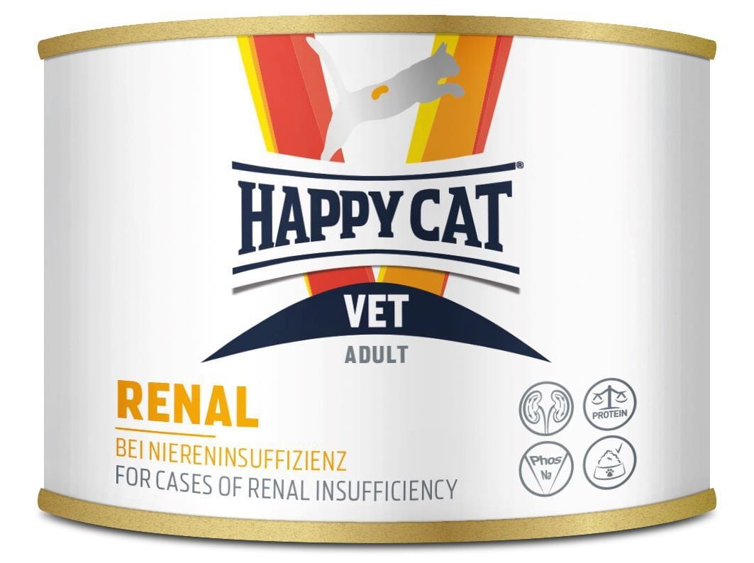 COMIDA H&Uacute;MIDA GATO HAPPY CAT VET RENAL 200G image number 0