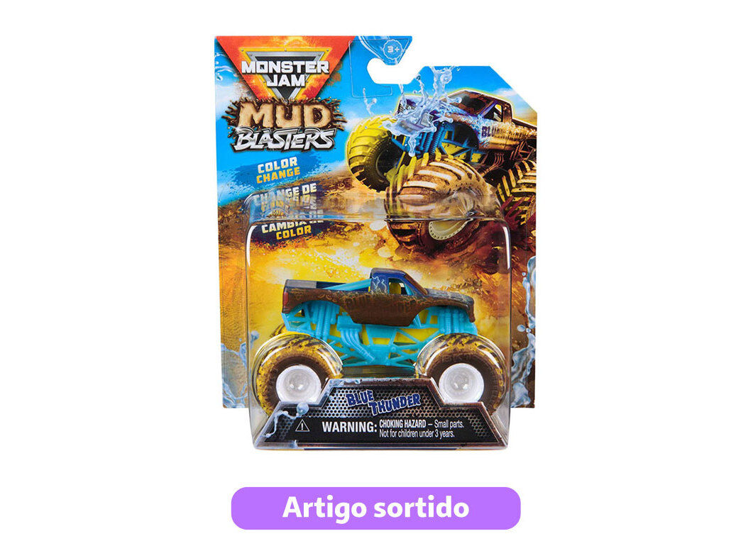 MUD BLASTERS MONSTER JAM 1:64 MODELOS SORTIDOS image number 0