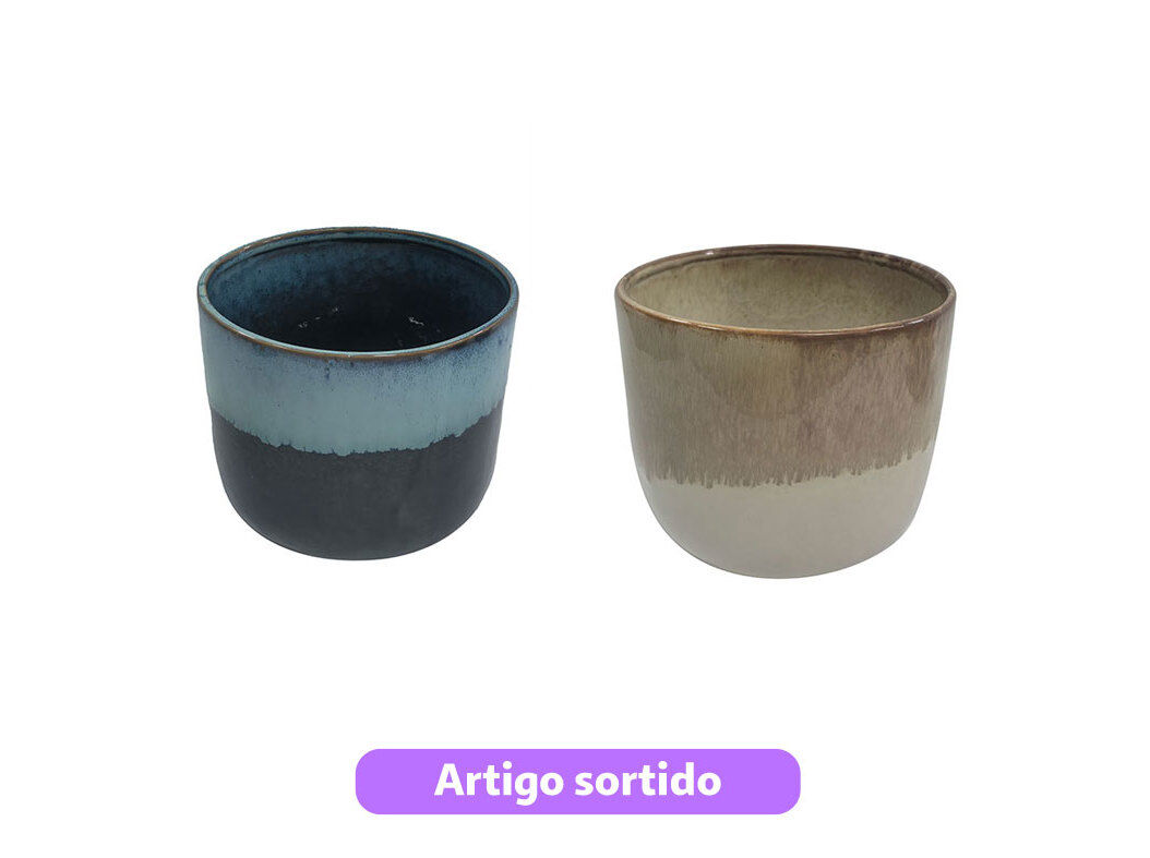 VASO CER&Acirc;MICA GARDENSTAR &Oslash;19XA16CM MODELOS SORTIDOS image number 0