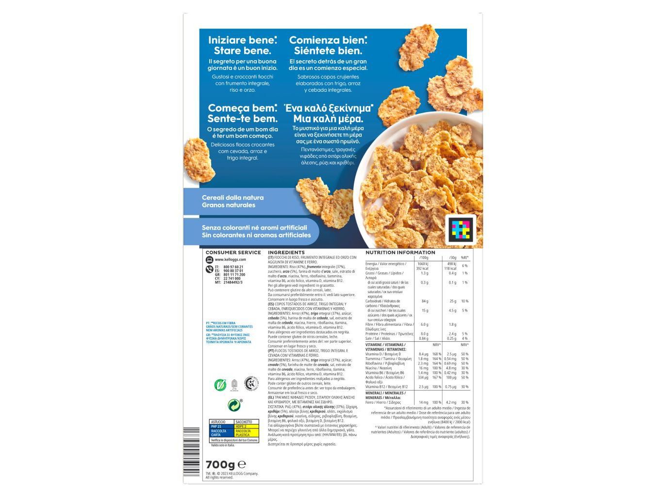 CEREAIS SPECIAL K KELLOGG'S CLASSICO 700G image number 1