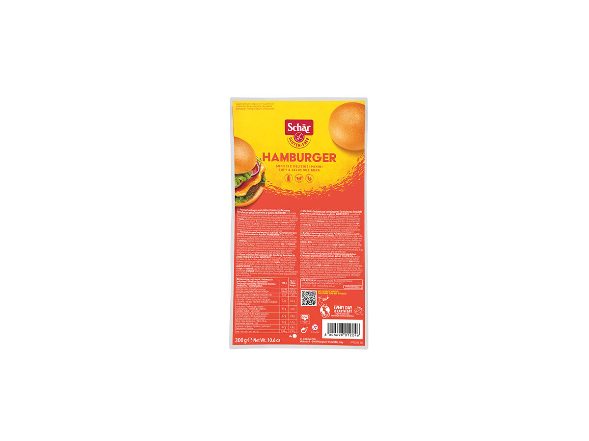 P&Atilde;O SCHAR HAMBURGUER SEM GL&Uacute;TEN 300G image number 0