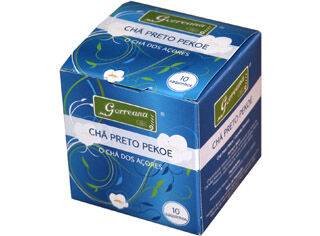 CH&Aacute; GORREANA PRETO SAQUETAS 10X2G