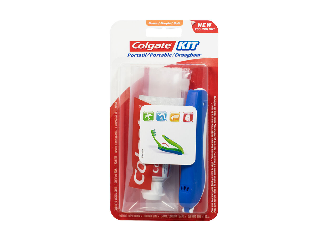 Kit Pasta de Dentes e Escova Port&aacute;til Colgate 75ml image number 0