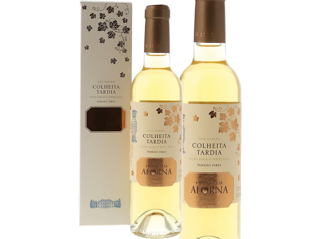 VINHO BRANCO QUINTA DA ALORNA COLHEITA TARDIA 0.375L