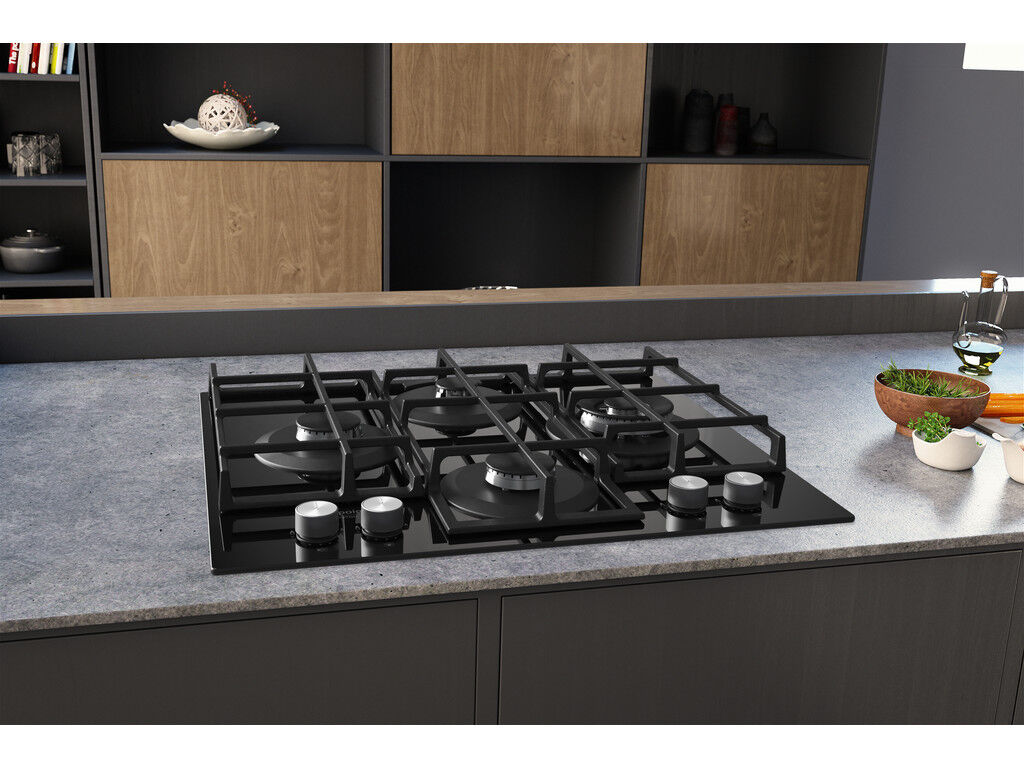 PLACA A G&Aacute;S NATURAL HOTPOINT HAGS 62F/BK PRETO image number 1